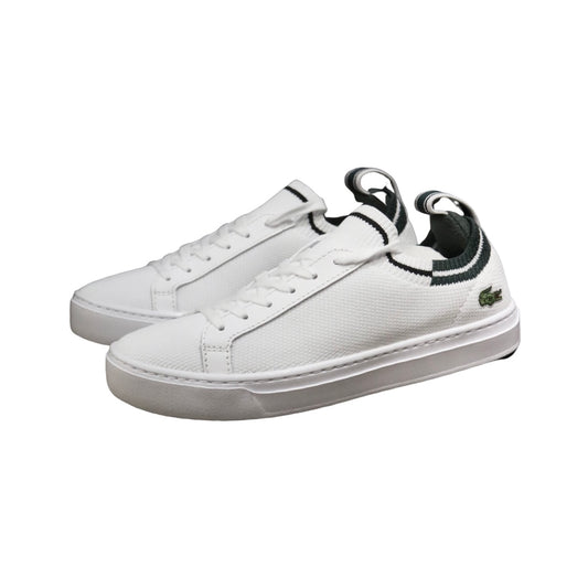 Women's La Piquee 0121 White Dark Green White by Lacoste