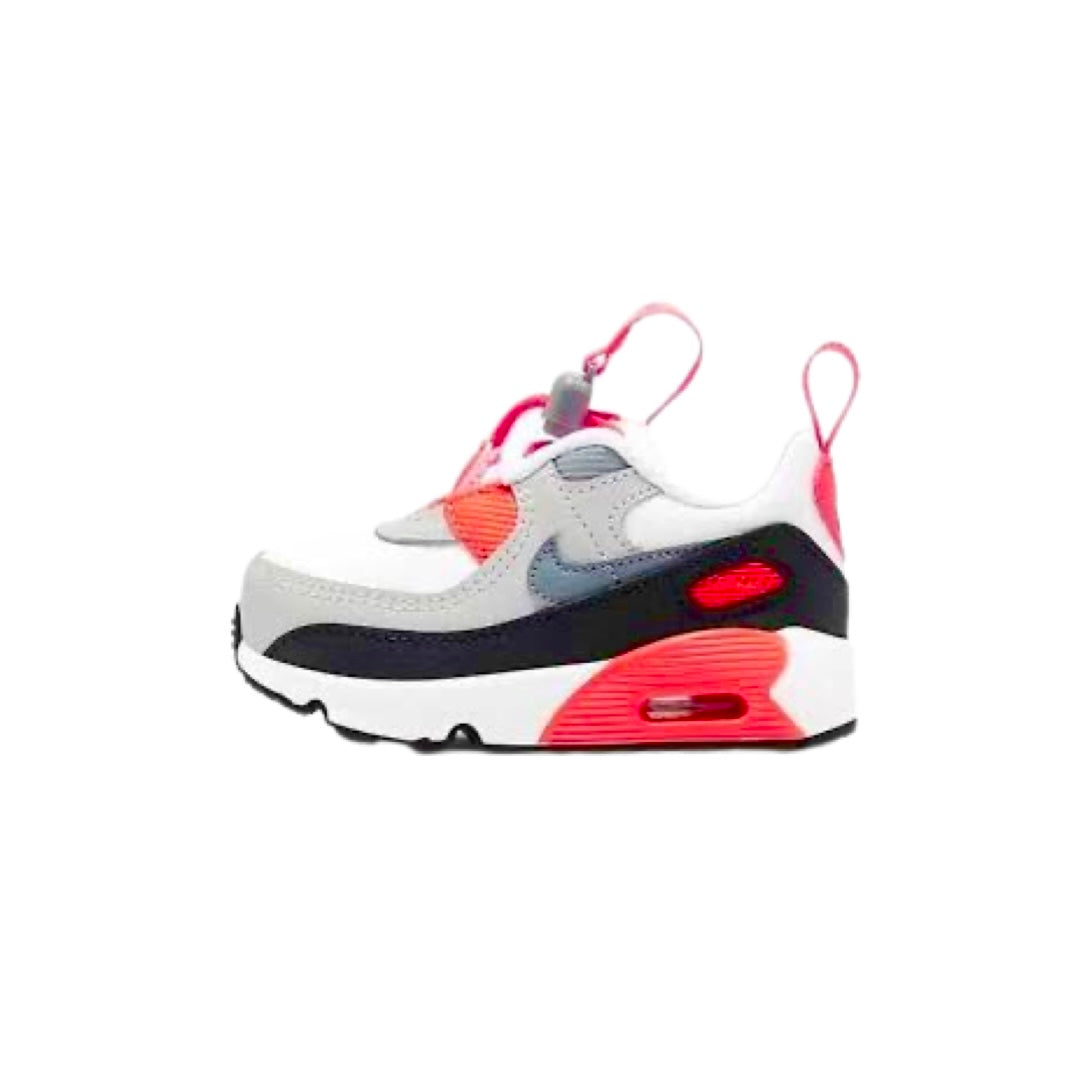 Toddler Air Max 90 Toggle Infrared White Cool Grey Neutral Grey