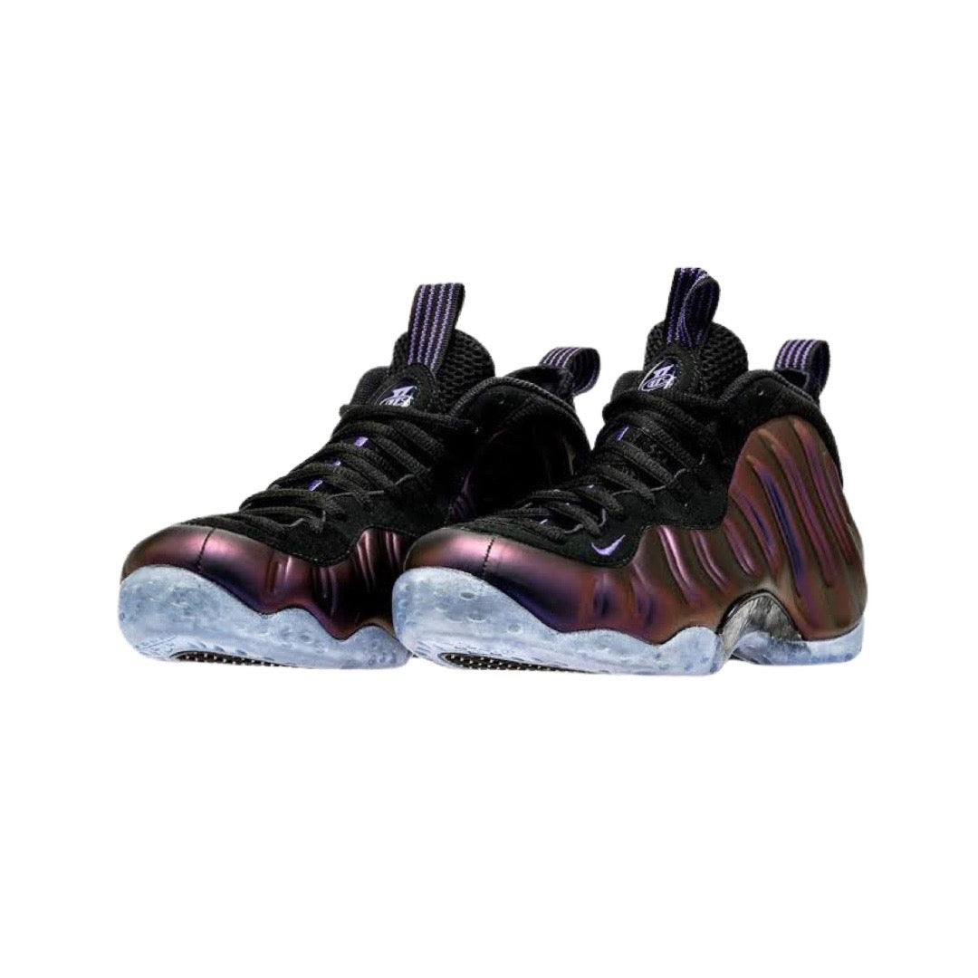 Nike Air Foamposite Pro Eggplant Purple Rugged Orange Black