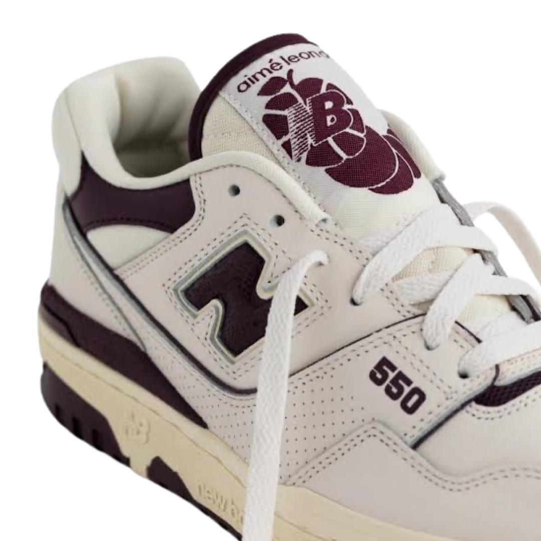 New Balance 550 Aime Leon Dore White Purple