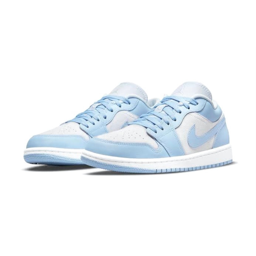 Women's Air Jordan 1 Low Football Grey Blue