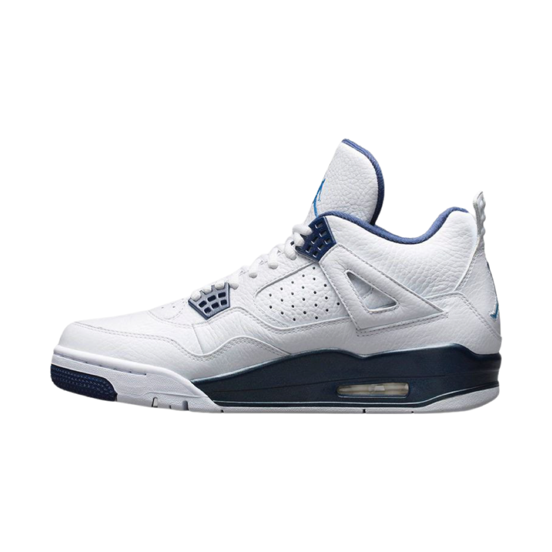 Air Jordan 4 Columbia White Legend Blue Midnight Navy