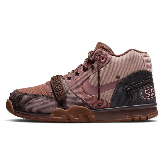 Travis Scott x Nike Air Trainer 1 Cactus Jack Light Chocolate Rust Pink