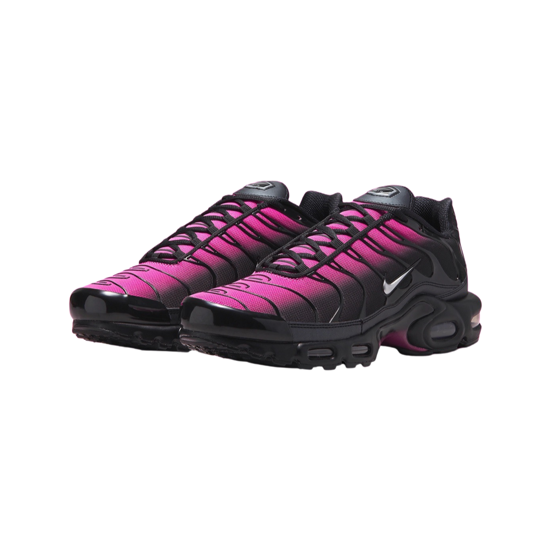 Nike Air Max Plus Black Metallic Silver Black Pink