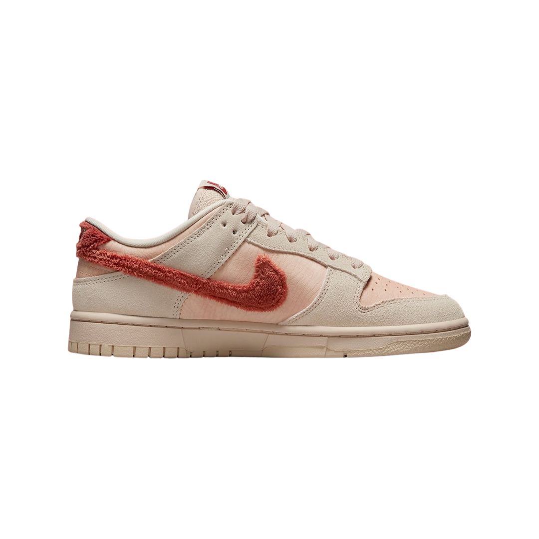 Nike Women's Dunk Low Terry Swoosh Shimmer Mars Stone Sanddrift DZ4706-200