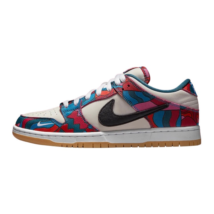 Nike SB Dunk Low Pro Premium QS Parra Fireberry Black