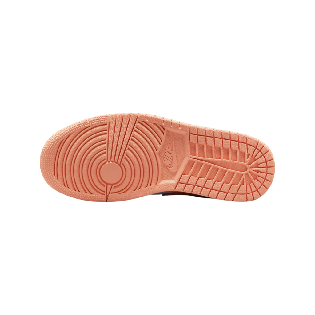 Women's Air Jordan 1 Low Sunset Haze White Bright Citrus
