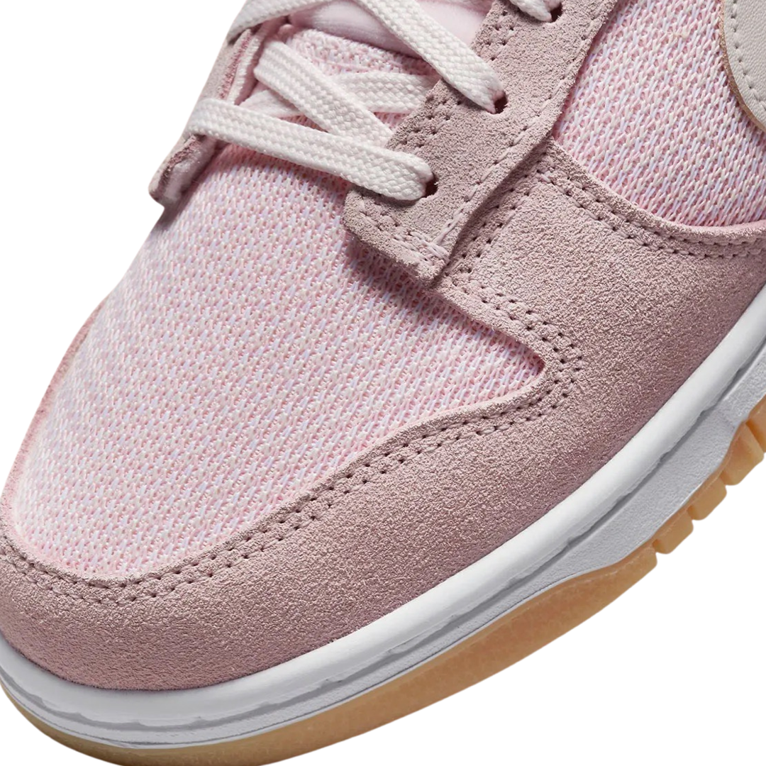 Women's Nike Dunk Low Pink Teddy Bear Light Soft Pink Pink Foam Medium Pink