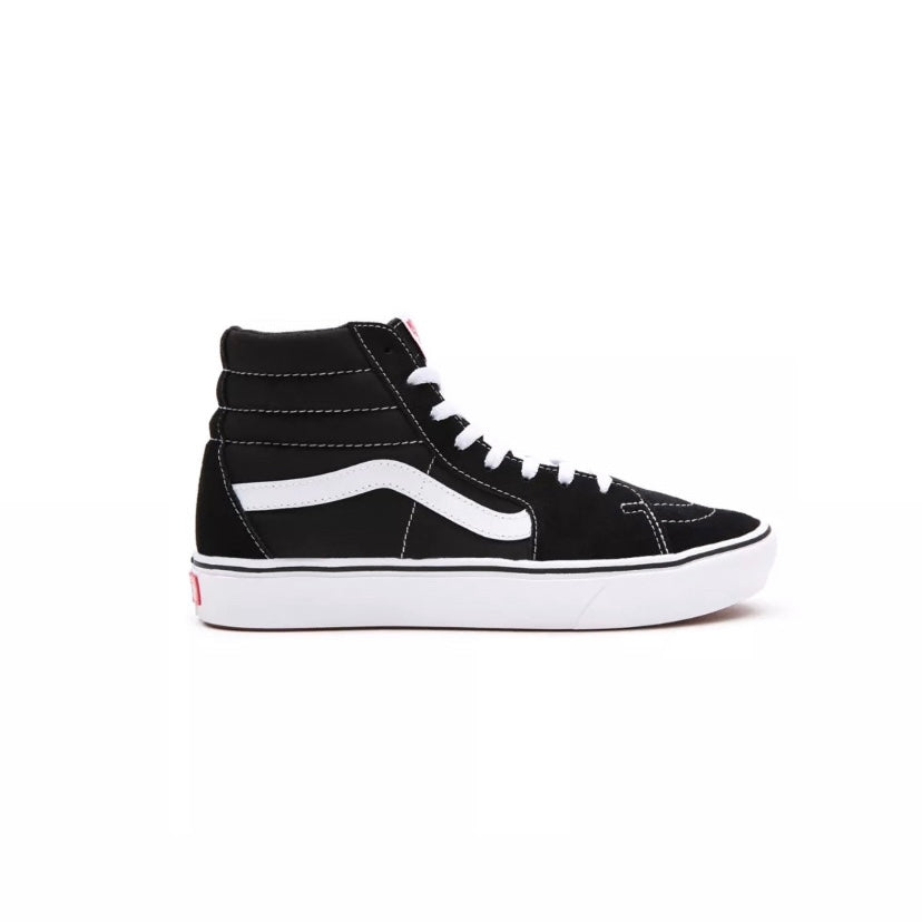 Vans Comfycush SK8-HI Black True White Sneakers