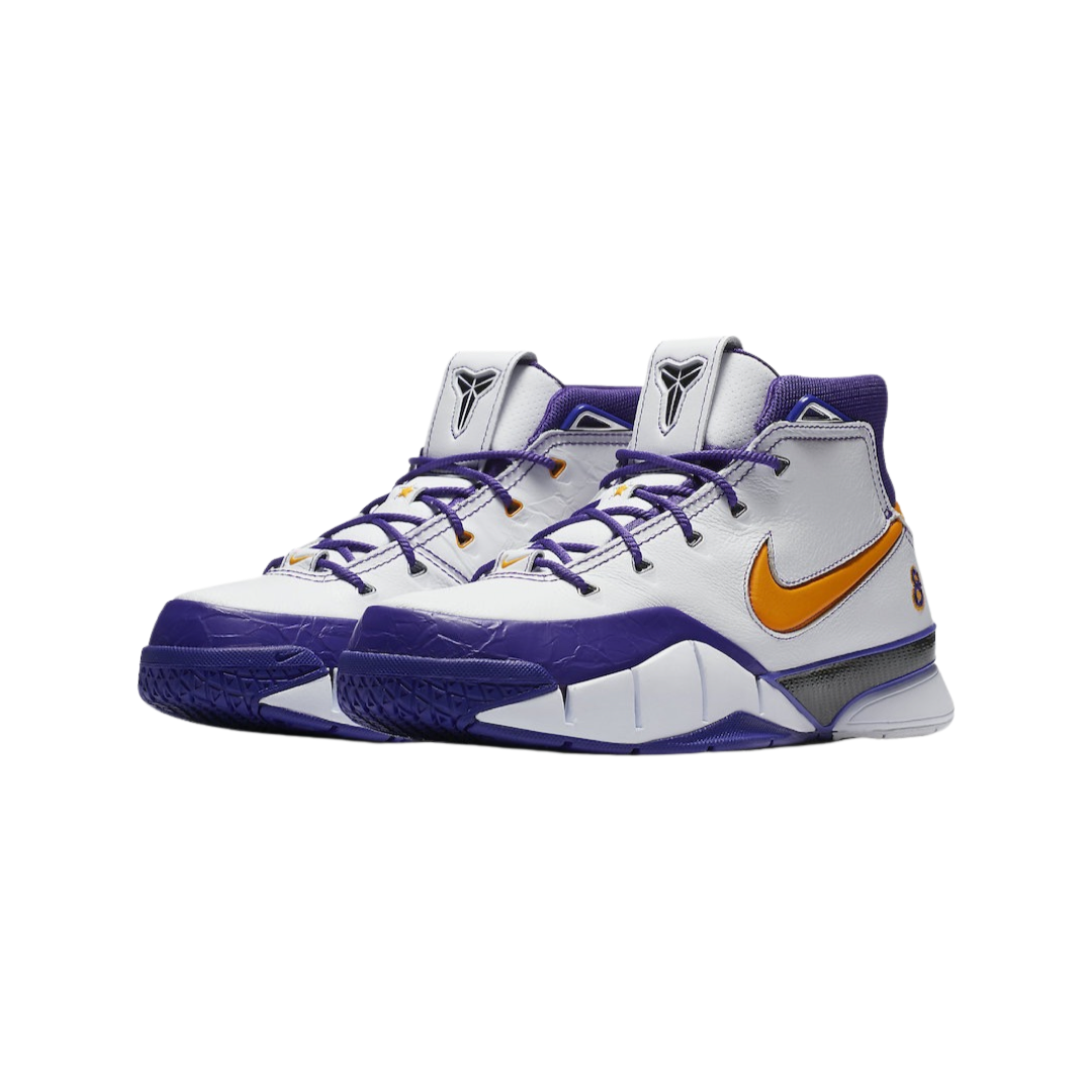 Nike Kobe 1 Protro Close Out White Del Sol Varsity Purple