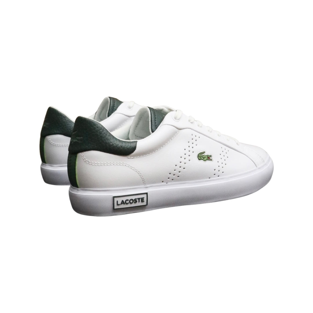 Women's Lacoste Powercourt 2.0 123 White Dark Green