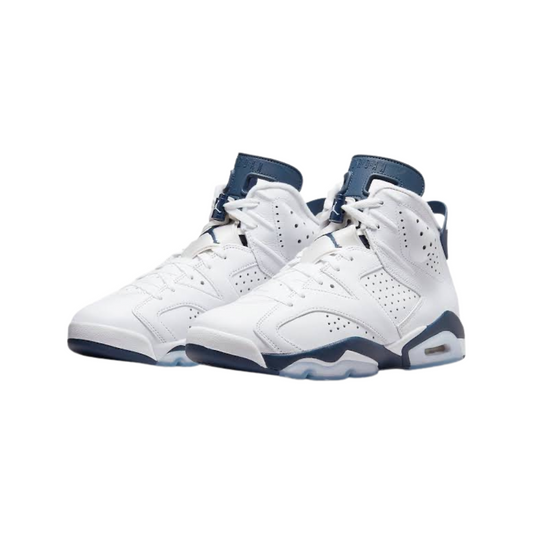 Air Jordan 6 Retro White Midnight Navy 2022