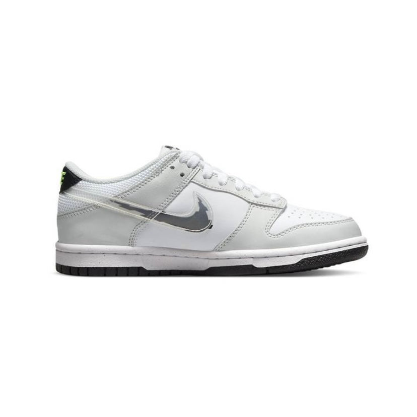 Nike Dunk Low GS Glitch Swoosh Photon Grey