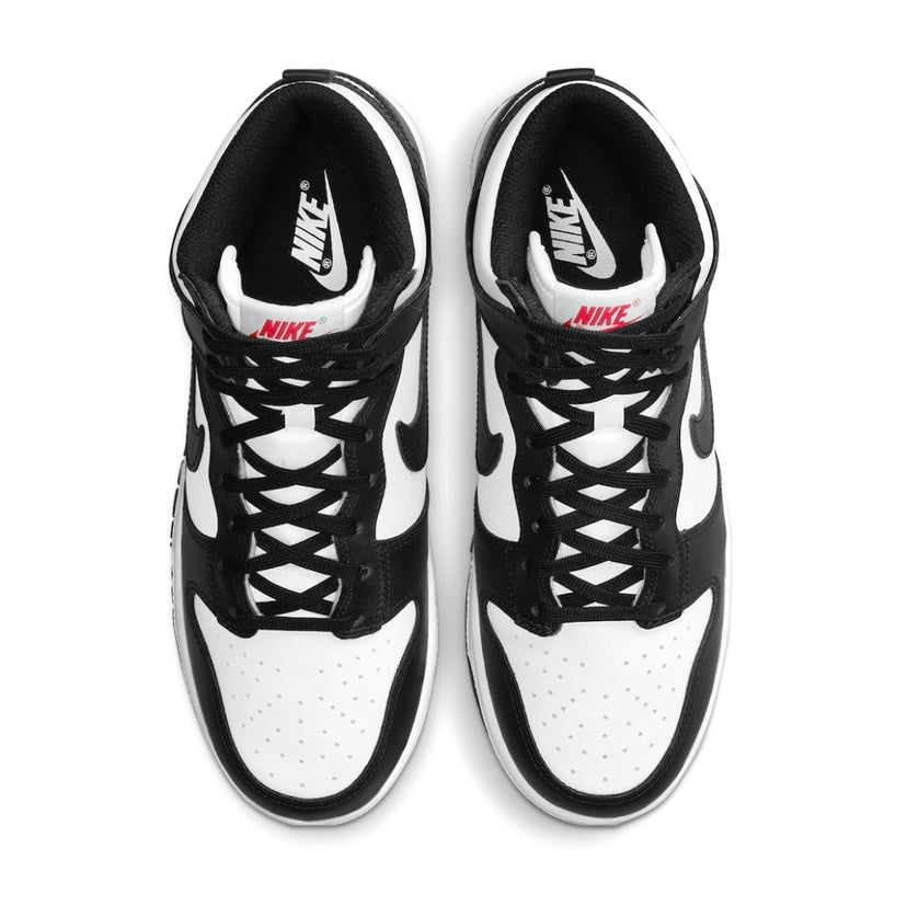 Women's Dunk High Panda 2021 White Black University Red