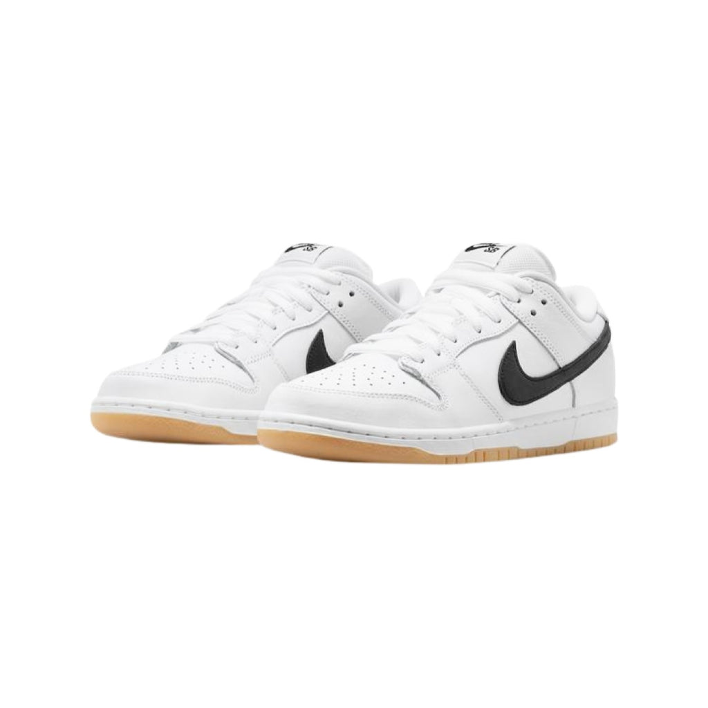 Nike SB Dunk Low White Gum White Black White Gum Light Brown