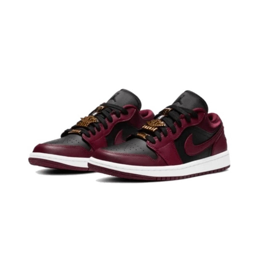 Air Jordan 1 Low Women Dark Beetroot Black