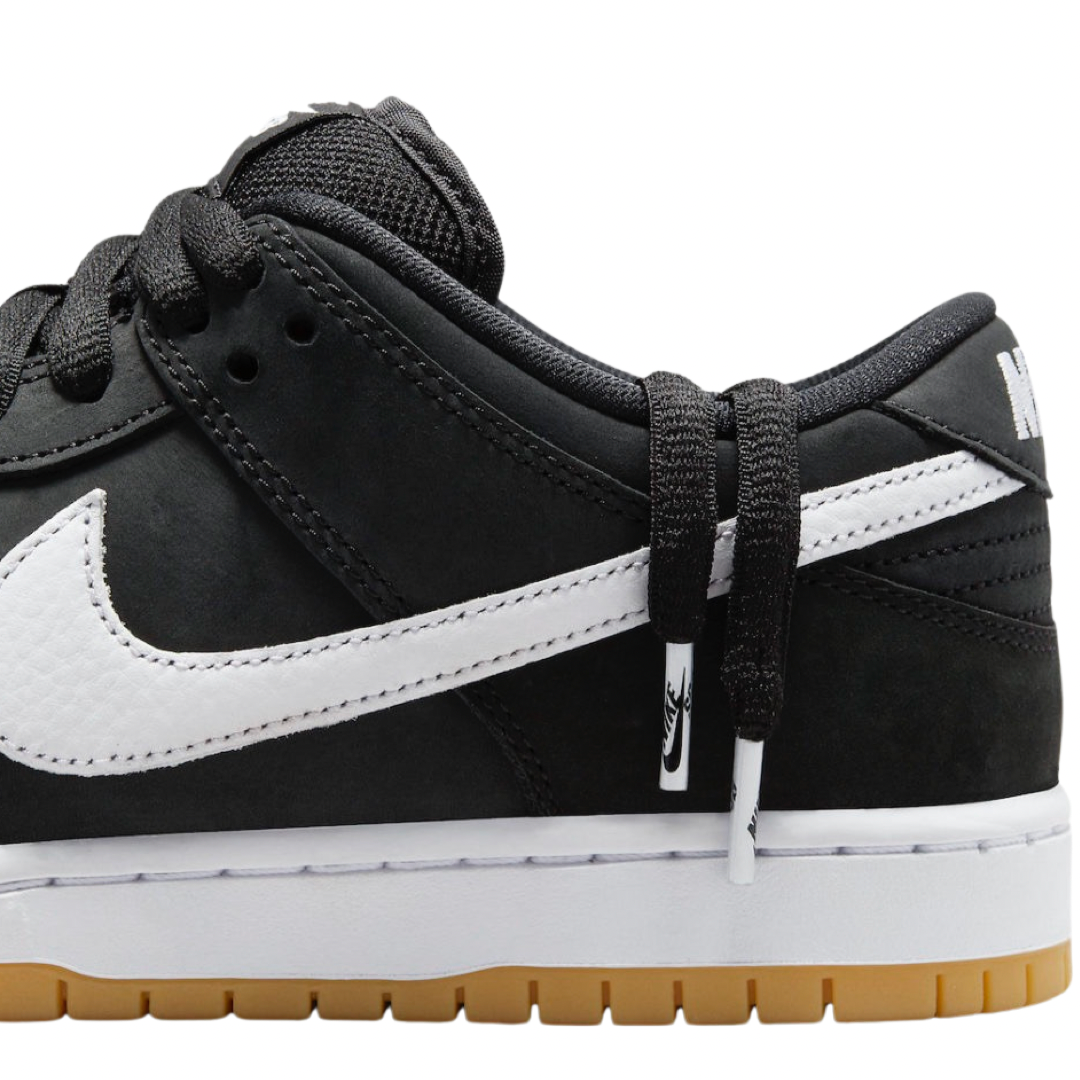 Nike SB Dunk Low Black Gum Black White Black