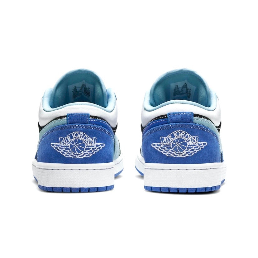 Air Jordan 1 Low Racer Blue Black Light Blue White