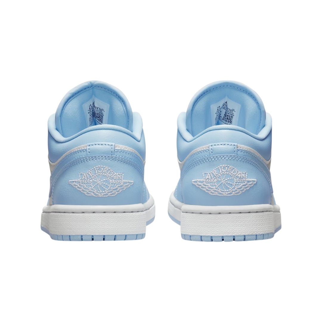 Women's Air Jordan 1 Low White Ice Blue
