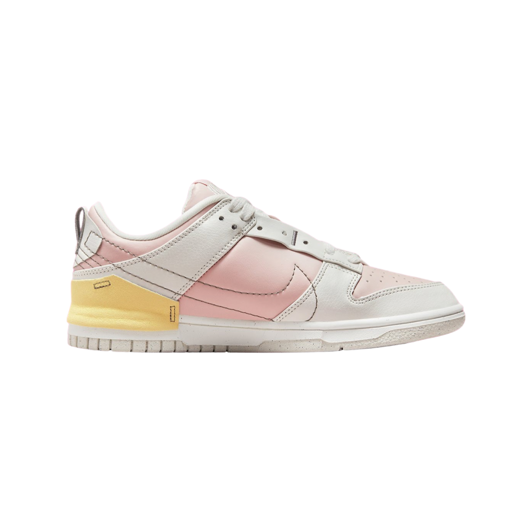 Women's Dunk Low Disrupt 2 Phantom Lemon Wash Pink Oxford