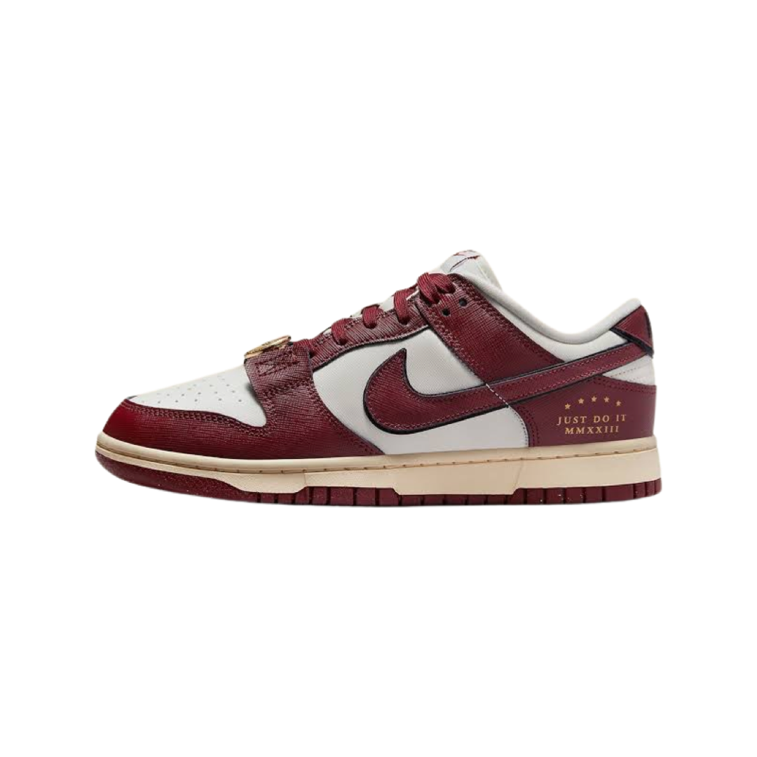 Nike Women's Dunk Low Team Red Sail White