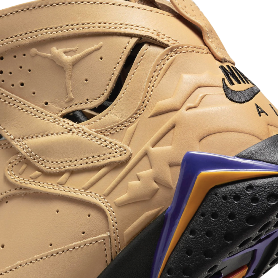 Air Jordan 7 Retro Vachetta Tan Shimmer Black Sapphire