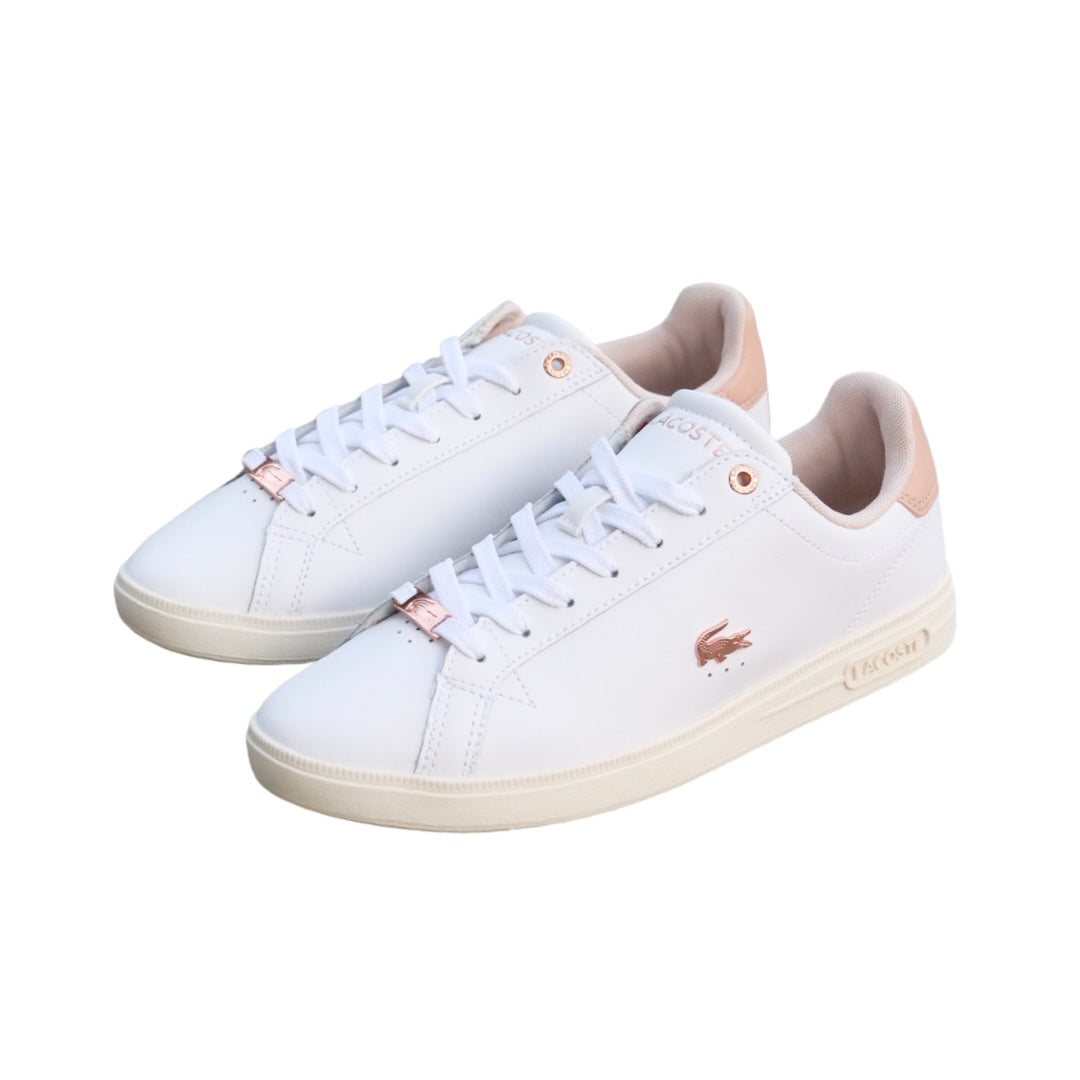 Women's Graduate Pro White Rose Bronze By Lacoste