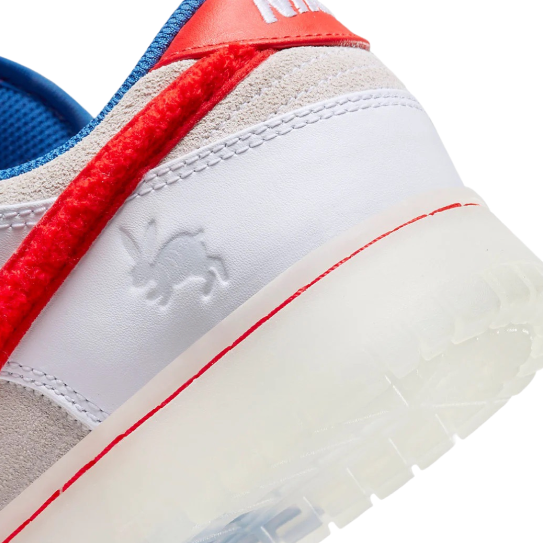 Nike Dunk Low Retro PRM Year of the Rabbit White Crimson Varsity Royal