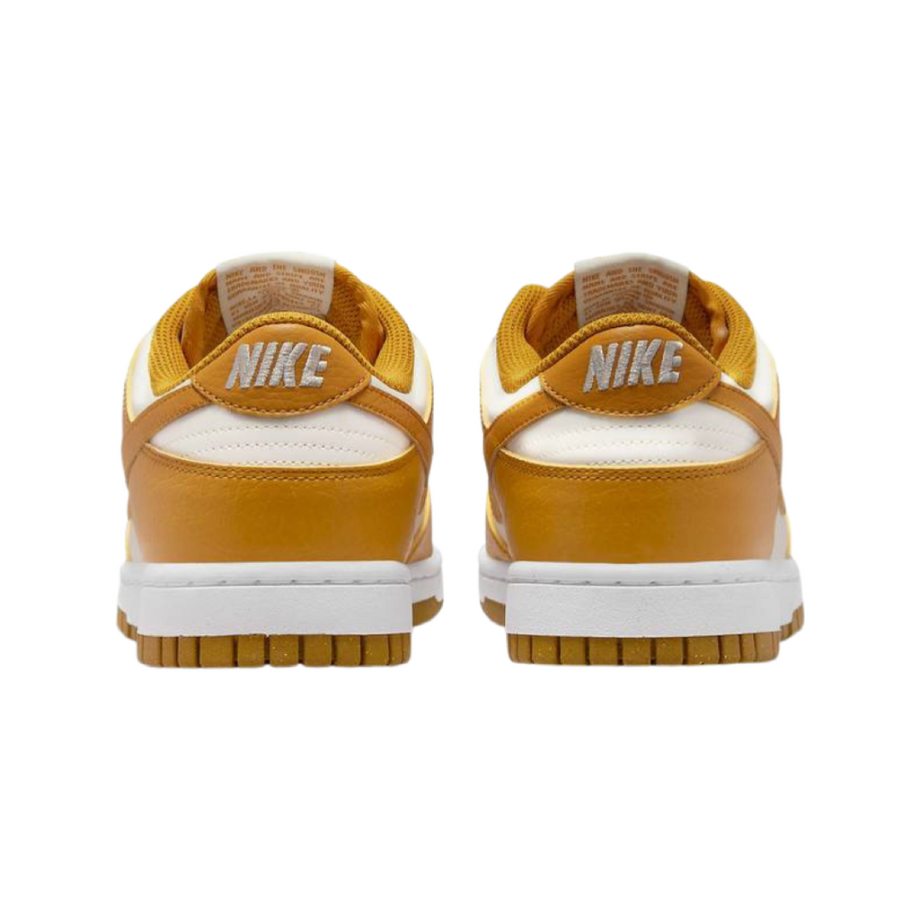 Women's Nike Dunk Low Next Nature Phantom Gold Suede White Volt