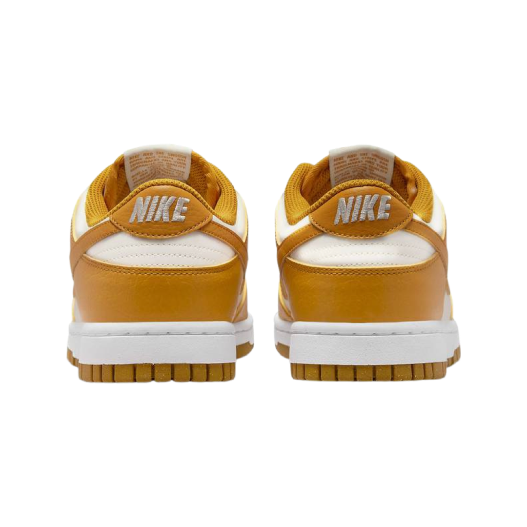 Women's Nike Dunk Low Next Nature Phantom Gold Suede White Volt