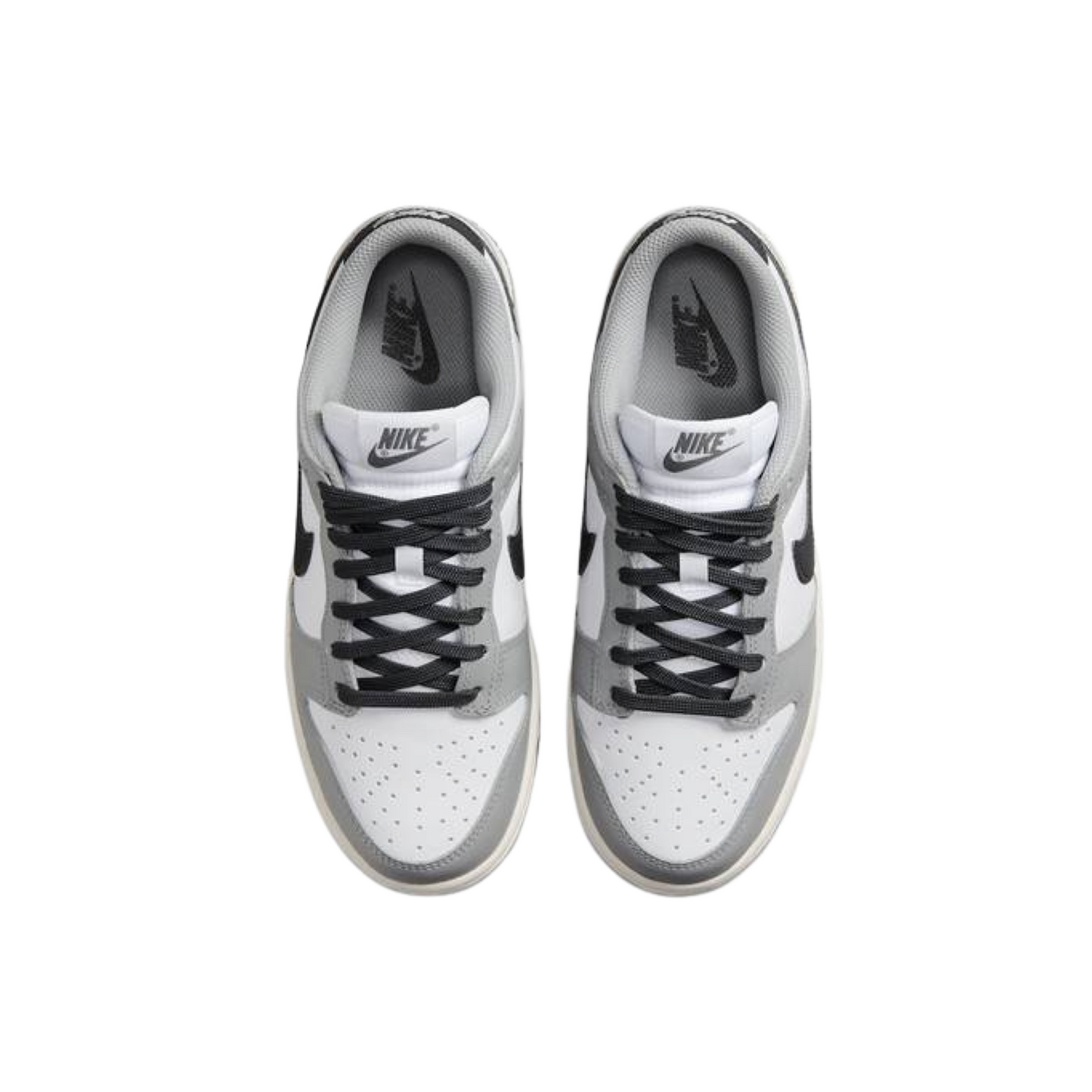 Women's Dunk Low White Iron Smoke Grey