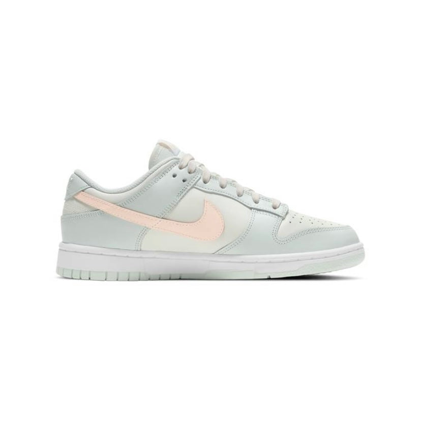 Women's Dunk Low Sail Crimson Tint Barely Green By Nike