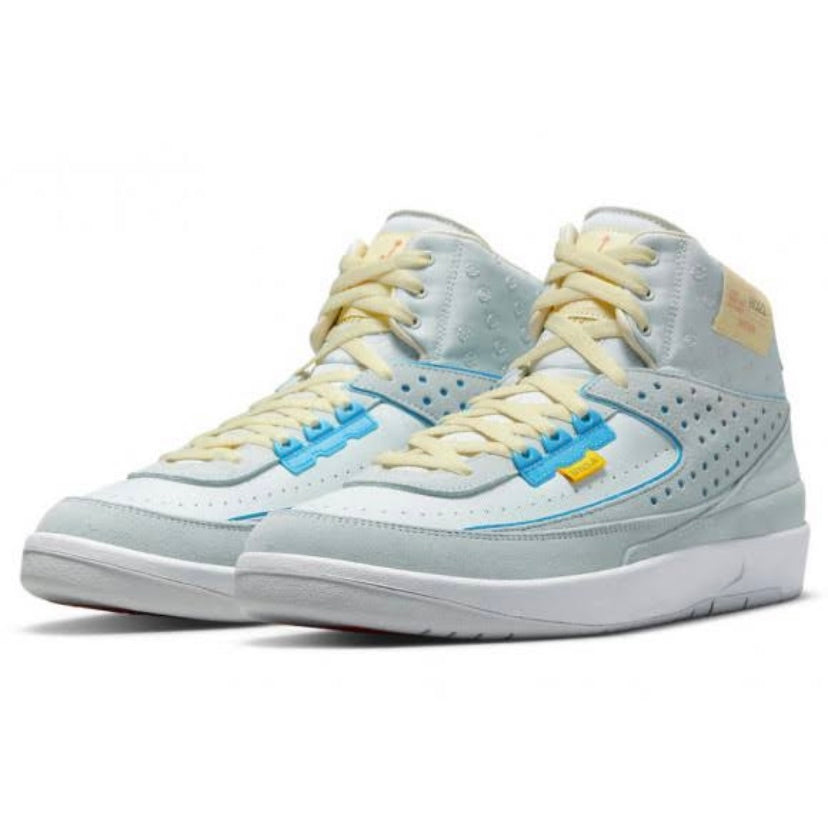 Air Jordan 2 Retro x Union SP Grey Fog Grey Blue