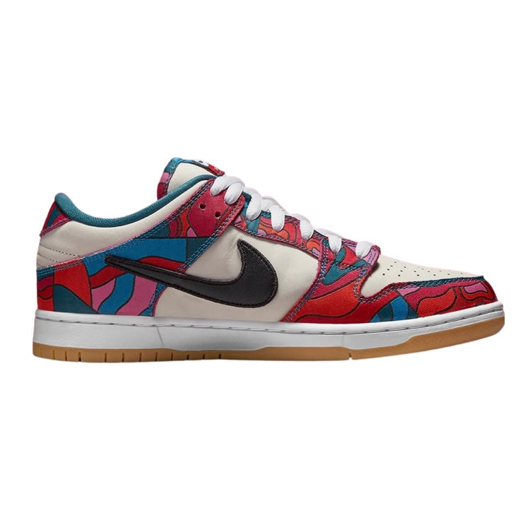 Nike SB Dunk Low Pro Premium QS Parra Fireberry Black