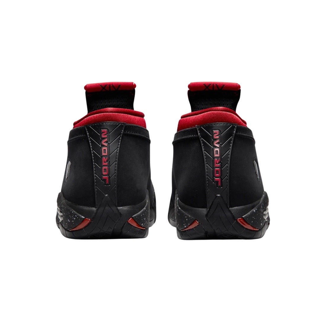 Women's Air Jordan 14 Retro Red Lipstick Black Red