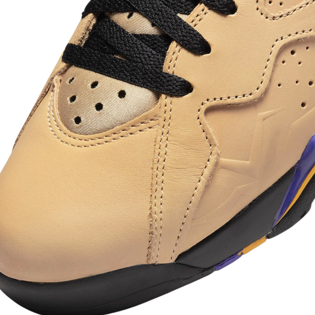 Air Jordan 7 Retro Vachetta Tan Shimmer Black Sapphire