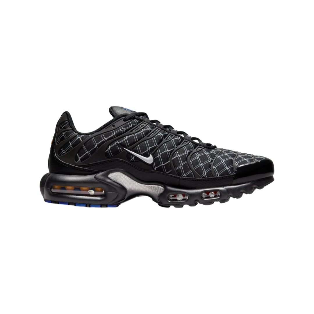 Nike Air Max Plus Black White Hyper Blue France