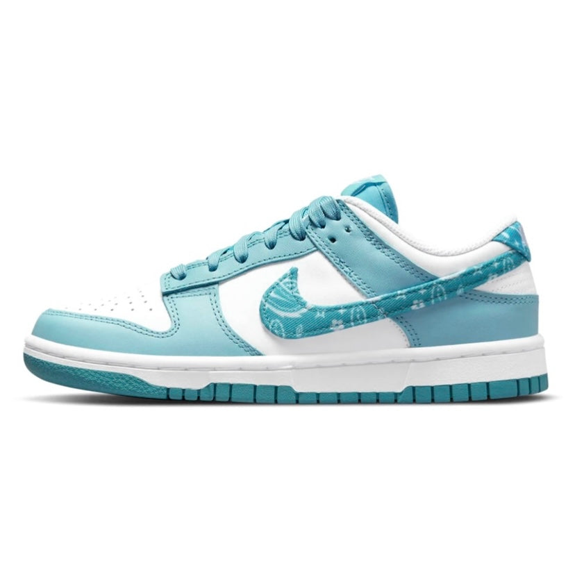 Women's Dunk Low Blue Paisley Blue White