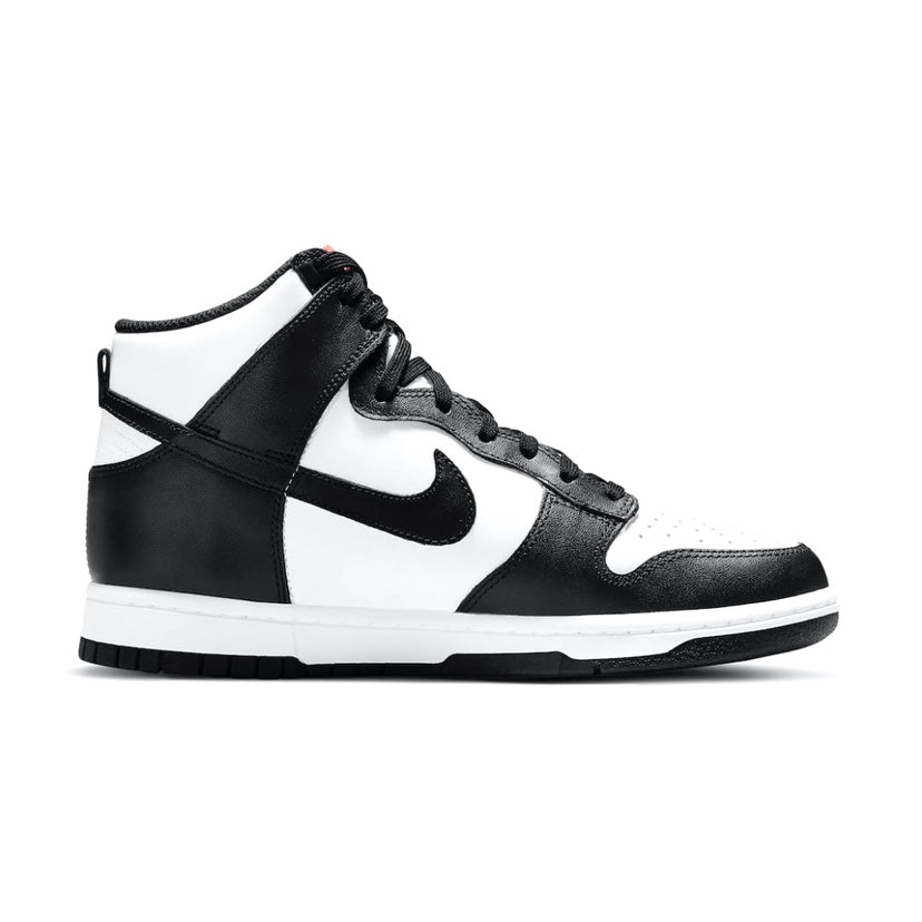 Women's Nike Dunk High Panda 2021 White Black University Red