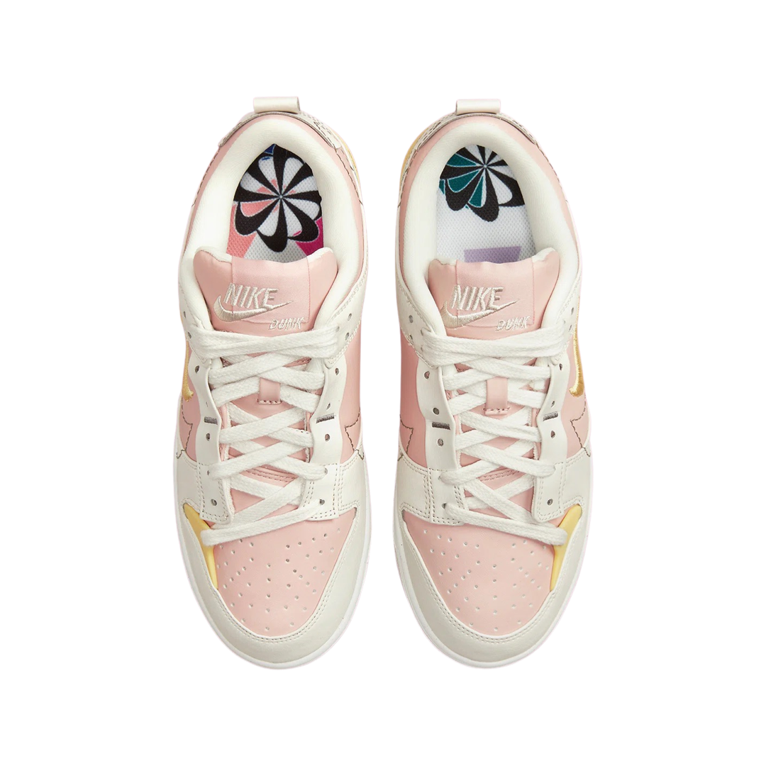 Women's Dunk Low Disrupt 2 Phantom Lemon Wash Pink Oxford