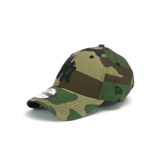 New Era 940 New York Yankees Woodland Camo Green Black