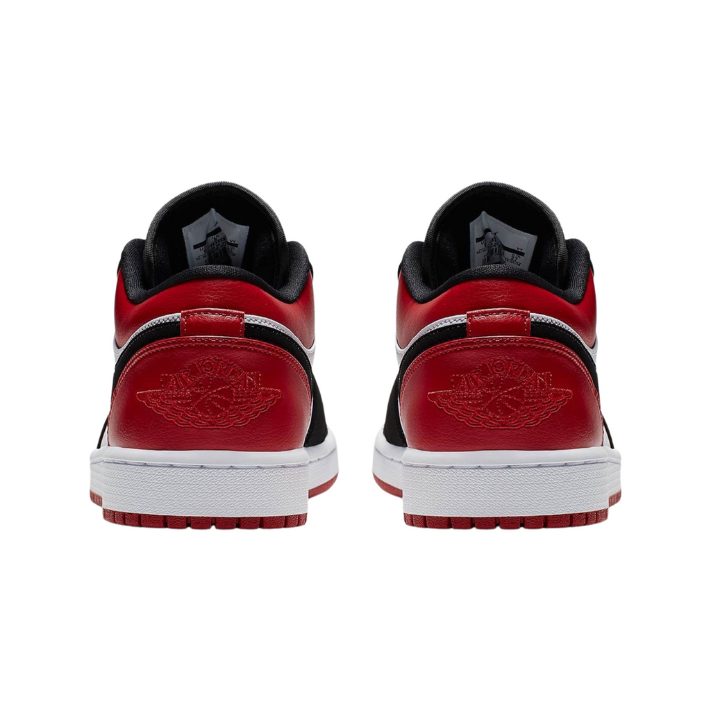 Air Jordan 1 Low Black Toe White Black Gym Red White
