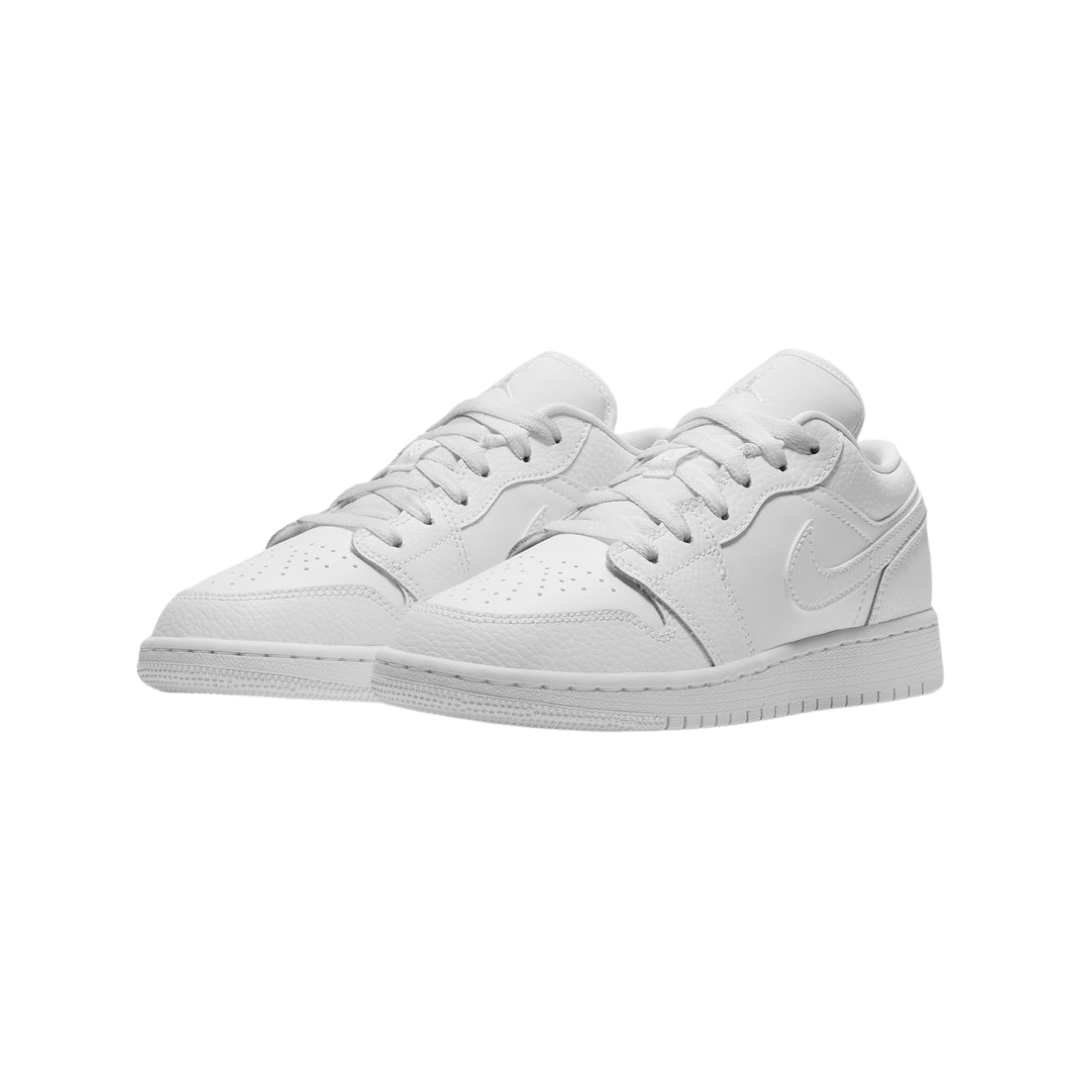 Air Jordan 1 Low GS Triple White White