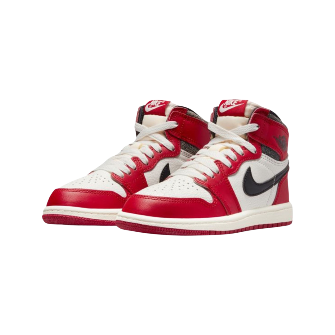 Air Jordan 1 High Retro PS Lost and Found Varsity Red Black Sail Muslin