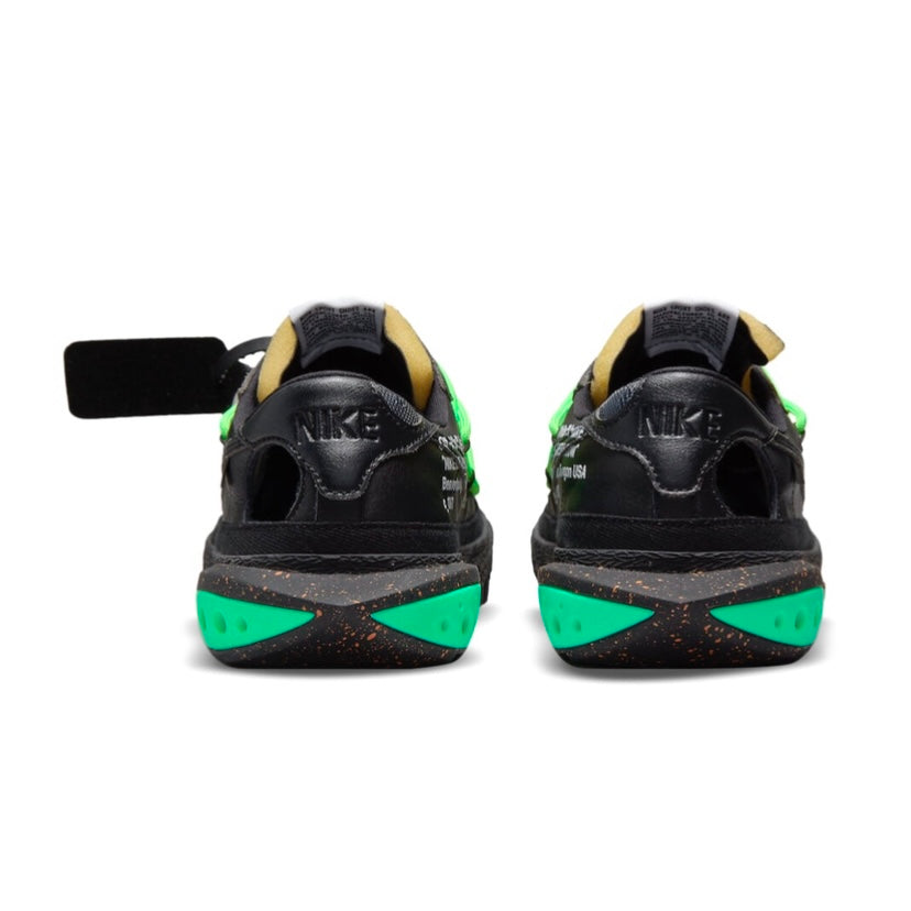 Off-White x Nike Blazer Low  Black Green