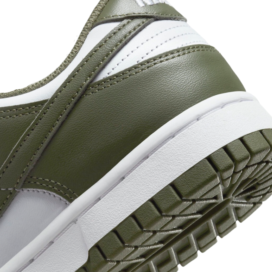 Nike Women's Dunk Low White Medium Olive White