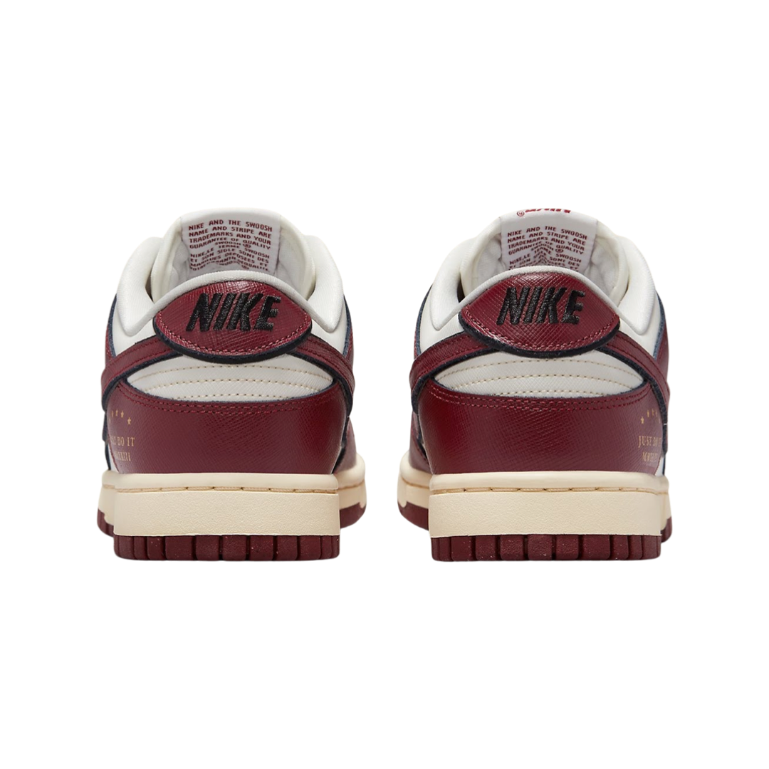 Nike Women's Dunk Low Team Red Sail White