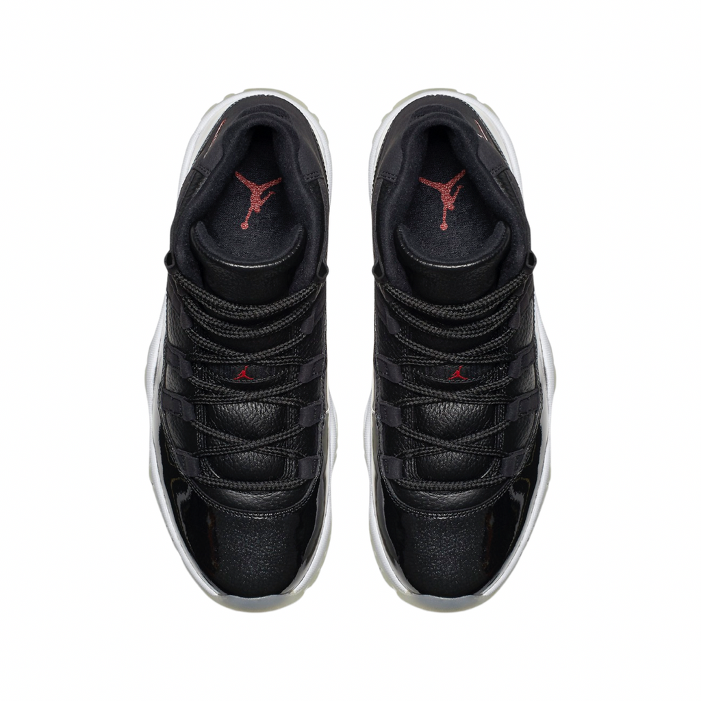 Air Jordan 11 Retro "72-10" Black Gym Red White Anthracite