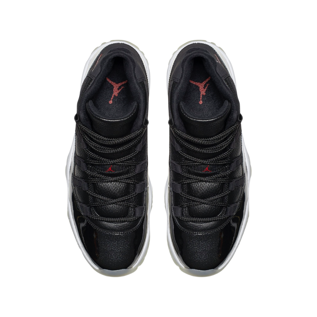 Air Jordan 11 Retro "72-10" Black Gym Red White Anthracite