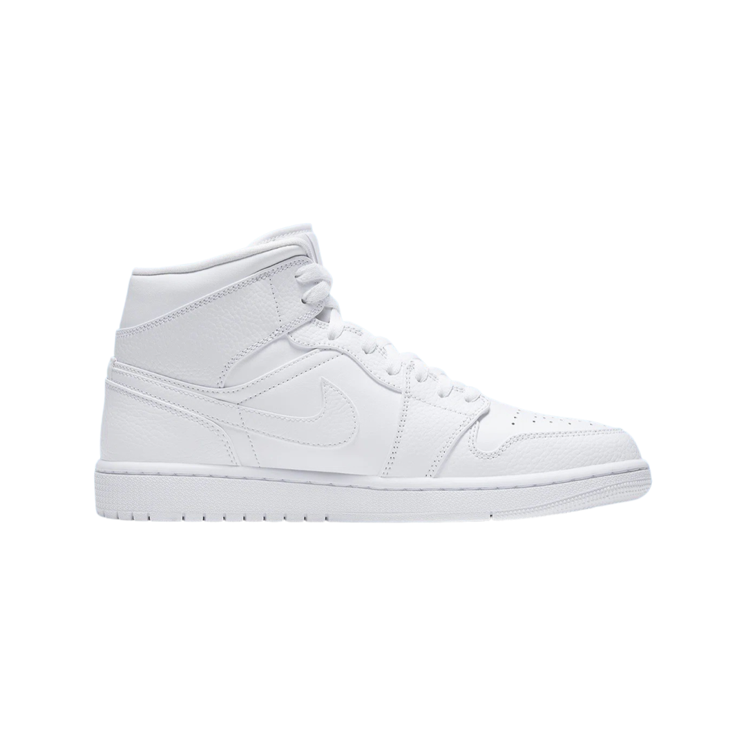 Air Jordan 1 Mid Triple White